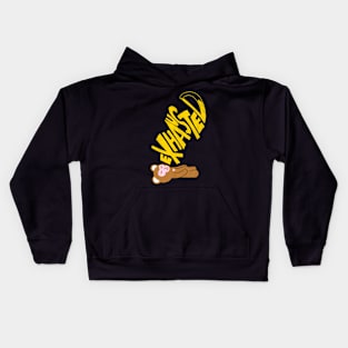 Exhausted Monkey Kids Hoodie